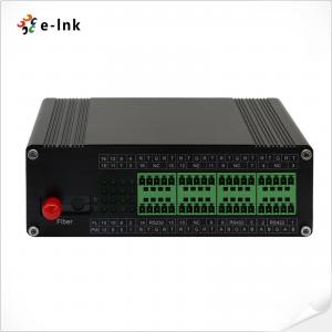 China Industrial Serial To Fiber Optic Media Converter 4 Channel RS422 FC Port on sale