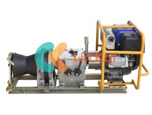 Buy cheap Heavy Duty Gasoline Engine Cable Pulling Winch With Detachable Drum product
