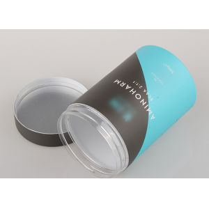 Buy cheap Plastic Composite Can Packaging With Paper Print Cover SGS Certification product