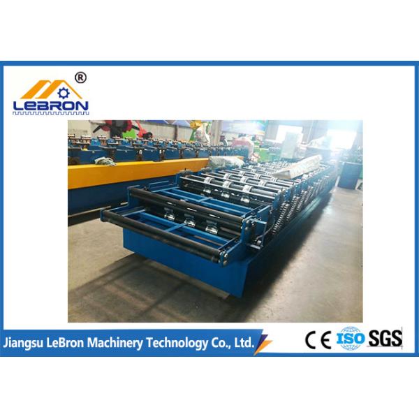Dual Sheet Wall Panel Roll Forming Machine Customized Feeding Width High Forming Speed