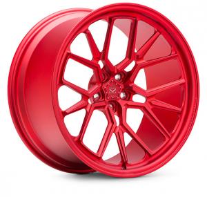 Buy cheap M3 Candy 1 Piece Forged Monoblock Wheel Red Slight Spoke For Customized product