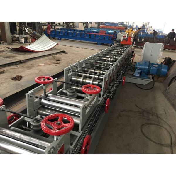 PLC Control C Purlin Roll Forming Machine / Z Section Stud Roll Forming Machine