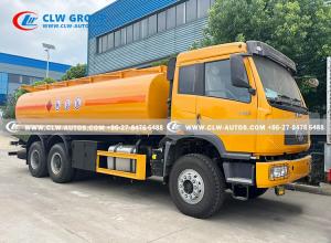 China Faw 340HP Crude Oil Fuel Tanker Truck 18cbm ADR Certificated For Pakistan Namibia Market on sale