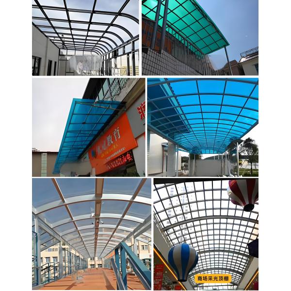 High Performance 16mm Four Layer Polycarbonate Sheet Multi-Wall Design For Thermal Insulation And Impact Resistance