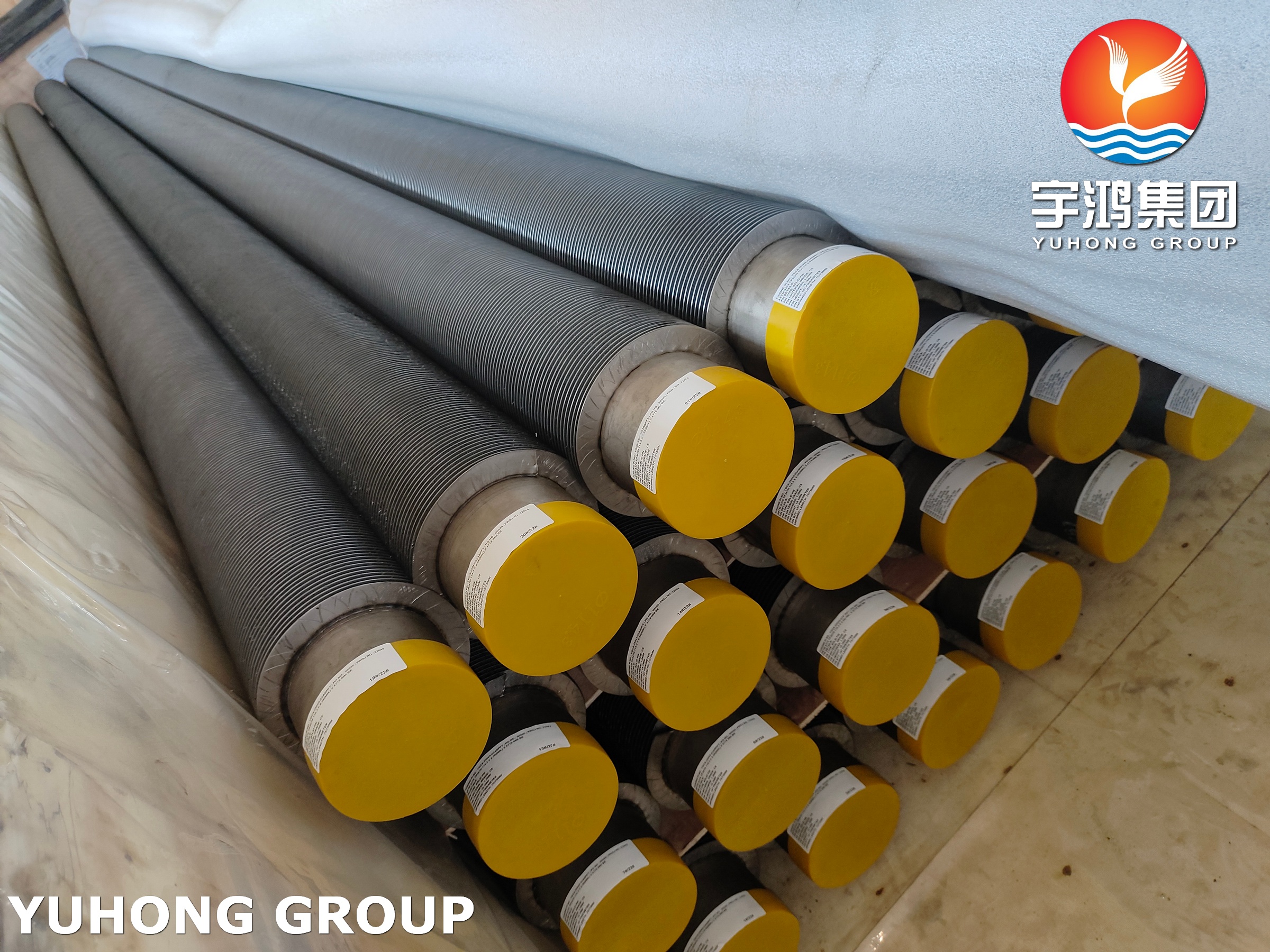 ASTM A376 TP347H Solid Fin Tube for Heat Exchangers and Boilers
