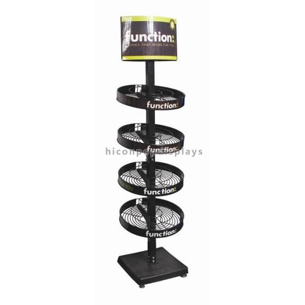 2-way Custom Wine Display Stand Merchandising Store Fixtures