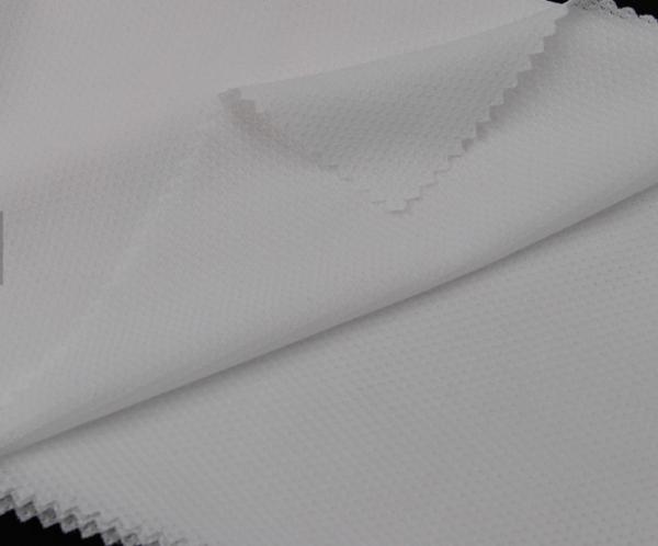 Quality Breathable Circular Knit Fabric , Sweat Wicking 100 Polyester Mesh Fabric for sale