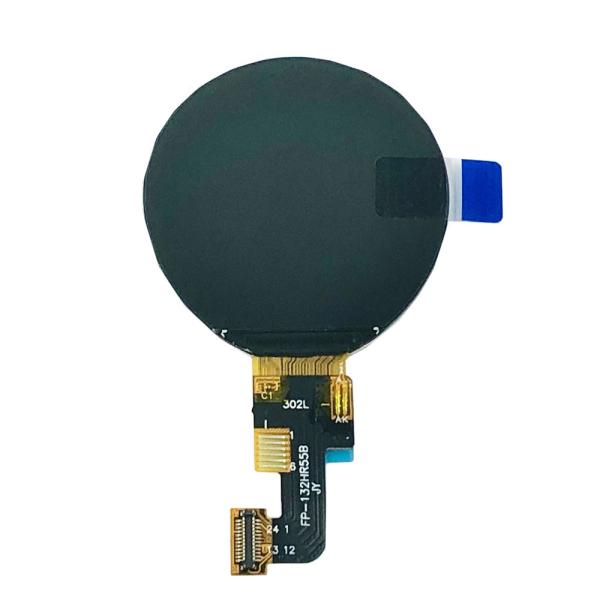 1.32 Inch Round TFT Display 360x360 QSPI Interface 450CD/M2 Circular TFT