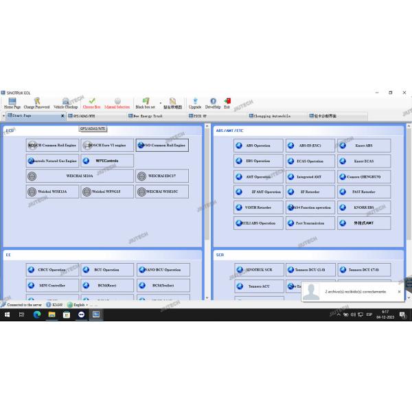 Truck Diagnostic Tool For HOWO Sinotruk tool for HOWO/A7/T7H/Sitrak/Hohan Heavy Duty Sinotruck Diagnostic Tool