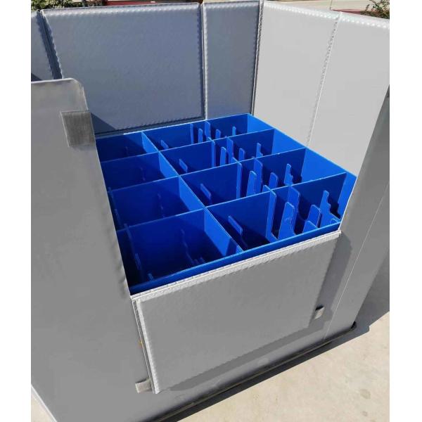 Sleeve Pallet PP Plastic Corrugated Foldable Boxes Rectangular Honeycomb Sheet Container