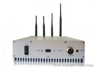 Buy cheap RF Radio 433MHz Cell Phone Signal Jammer , GSM / CDMA Mobile Jamming Device product
