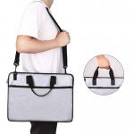 Large Capacity Fireproof Waterproof Bag For 13 - 13.3 Inch Laptops
