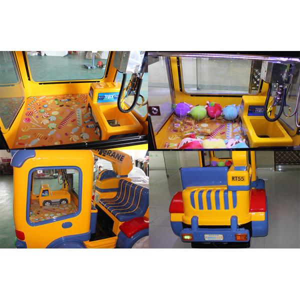 Dual Players Kiddie Ride Machines / Claw Crane Vending Machine