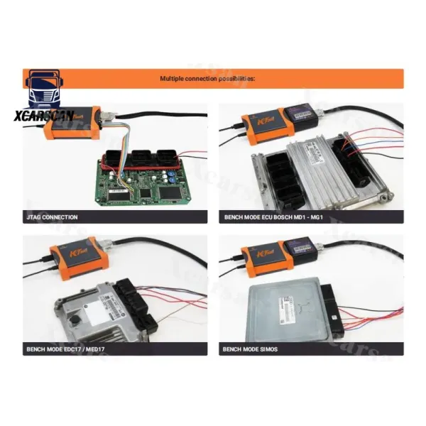 Full Version KT200 II Tool Add New License Ecu Programmer Master KT200 2 TCU Support Multiple Protocols Bench BOOTJTAG OBD BDM