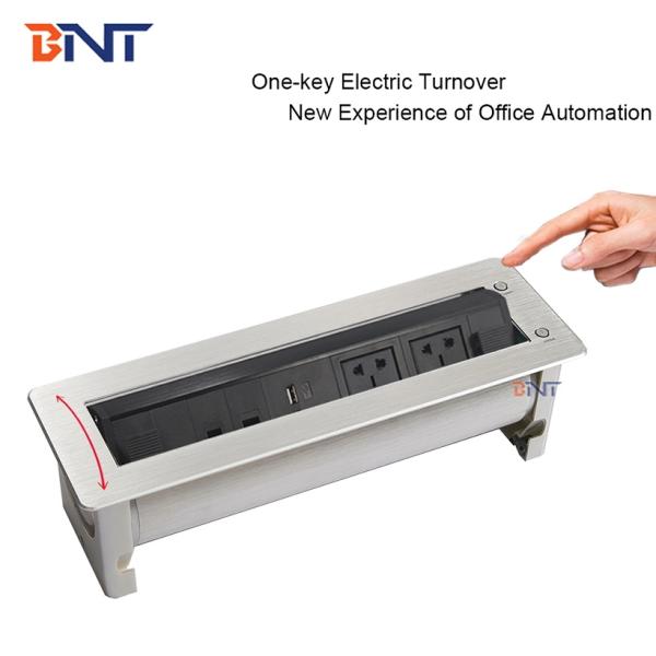 Aluminum Alloy 10A Conference Table Power Outlets