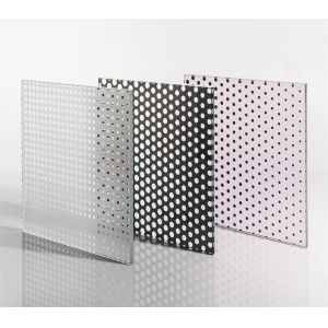 19mm Grinded Digital Ceramic Printed Glass High Temperature Resistant