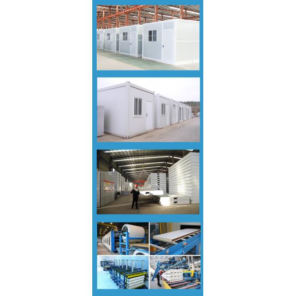 Sandwich Panel Mini Container House Mobile Prefab Home For Office Buildings