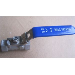 1PC Screwed Ball Valve