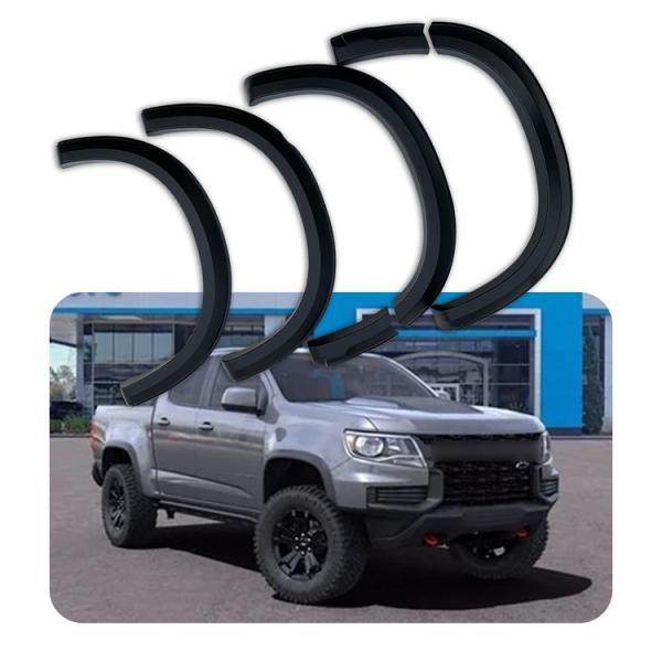 OE Style Car Fender Flares Black Auto Accessories OEM Acceptable