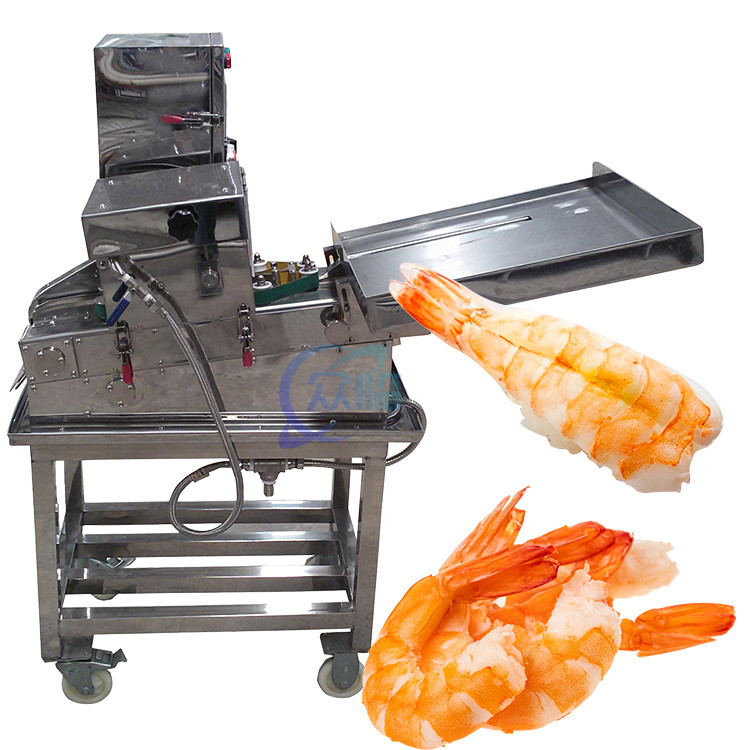 Buy cheap 380V 50Hz Shrimp Cutter Machine , Multiscene Prawn Belly Open Machine product