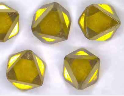 octahedron rough diamonds hpht yellow industry diamond sharp point MCD