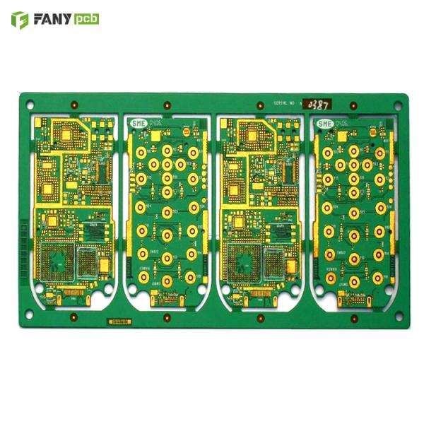Half Hole High Tg HDI 4G Module Communication Multilayer Circuit Board PCB
