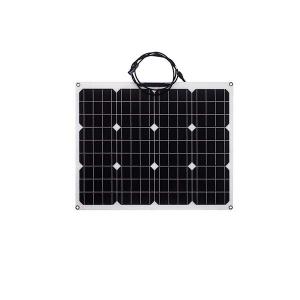 Buy cheap 50w Semi Flexible Solar Panel High Toughness Bendable Solar Panels product