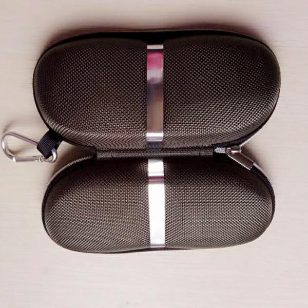 2025 fashionable zipper pu leather sunglasses case cover
