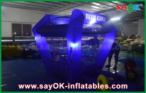 Buy cheap Lighting Protable Inflatable Cash Cube Money Booth Game for Promotional product