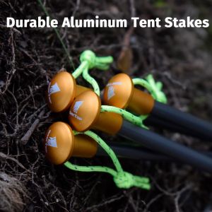 5.9in Aluminum Tent Pegs