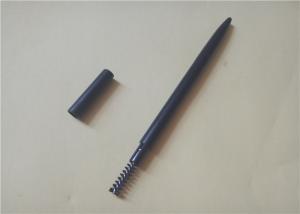 Buy cheap Customizable Waterproof Eyebrow Pencil , Black Great Eyebrow Pencil With Brush product