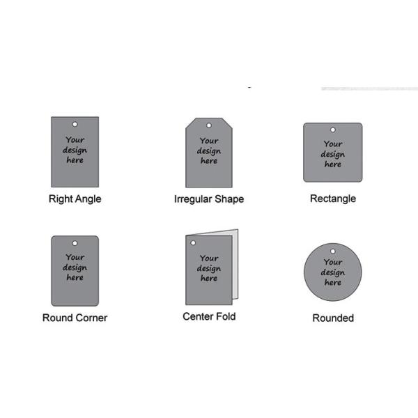 Black Press Veins Personalized Clothing Tags LOGO UV Embossed