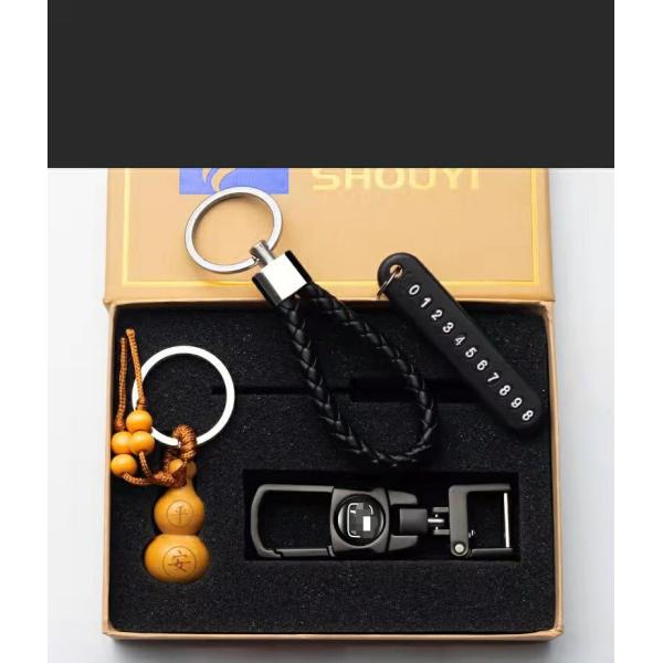 Car Key Clip Durable Key Chain Ring Holder Heavy Duty Antiwear ODM