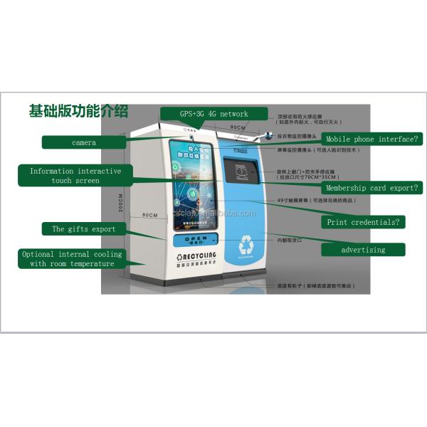 Clothing Recycling Reverse Vending Machine And Vending Machine RVM