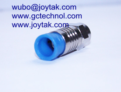 F Compression Connector universal type for RG6 Coaxial Cable connector waterproof