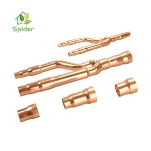 Buy cheap Industrial Split Ac Fitting , Copper / Aluminum Refnet Branch Piping Kit product