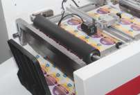 Full Servo Motor High Automatic And Digital Label Cutting Machine 40 - 350mm Width