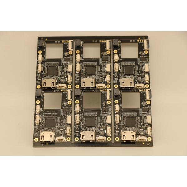 6 Layers Multilayer PCB Board FR4 With Impedance Control ENIG SMT Prototype Pcb Assembly FR4 TG150 20um Quick Turn