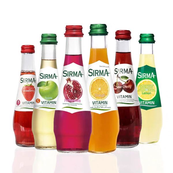 Personalized Waterproof Transparent Bottle Sticker Labels for Beverage Juice Bottle
