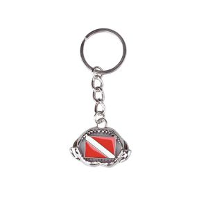 Buy cheap pewter keychain for diving product