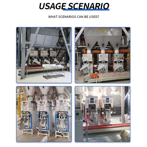Automatic Putty Powder Dry Mortar Packing Machine Cement Bag Valve Port Bag Dry Powder Filling Machine