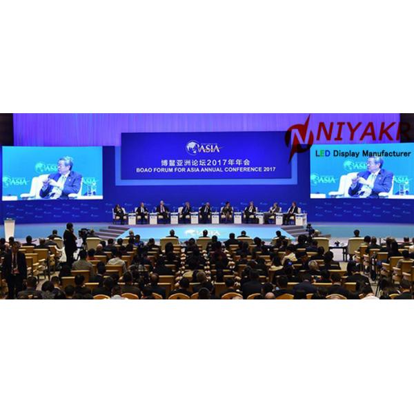 RGB P7.62 Indoor Advertising LED Display Screen Full Color 17222 Dots/m2