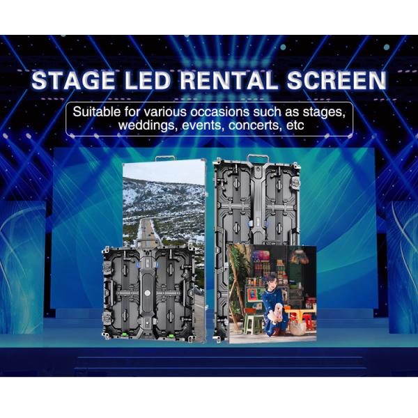 P2.6 P2.9 P4.81 P3.91 LED Video Wall Screen Seamless Splicing Rental LED Screen Indoor