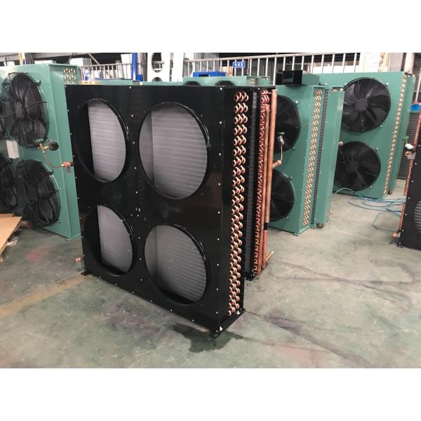 Industrial 6 Fan Motors Fin Type Air Cooled Condenser Coil Price