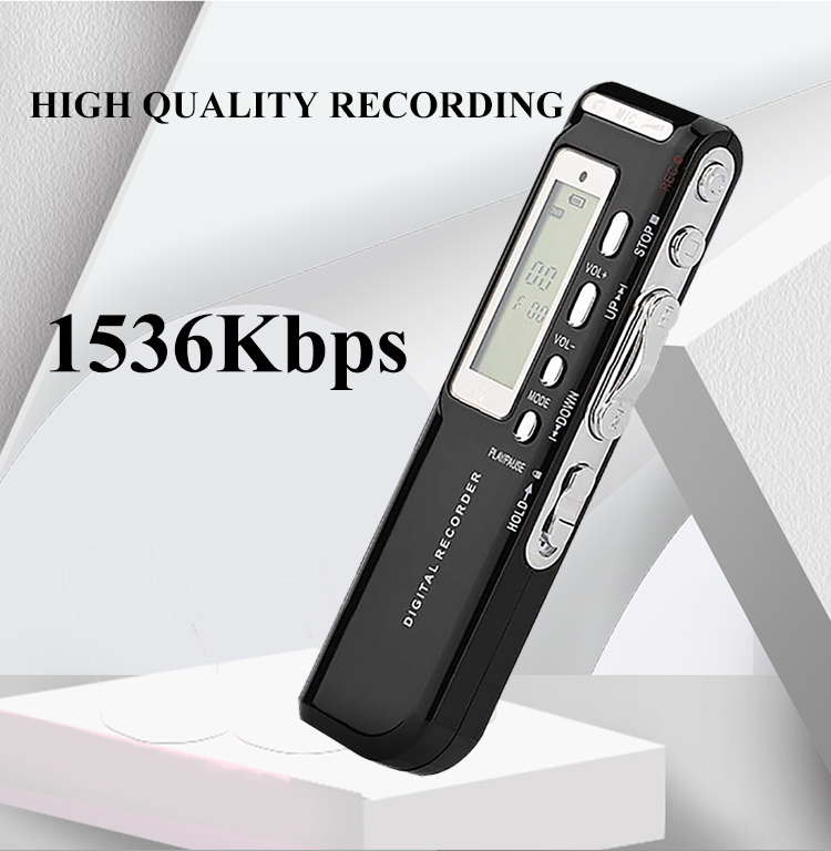 Smartphone Voice Recorder With USB Interface Metal Music Smart Features Wav Mp3 Telephone Call Recording iPhone Voice Activated