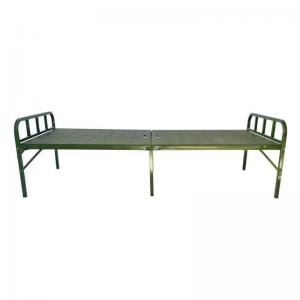 Buy cheap Field Steel Plastic Bed Camp Army Bed Portable Folding Bed Military Green Outdoor Training Bed product