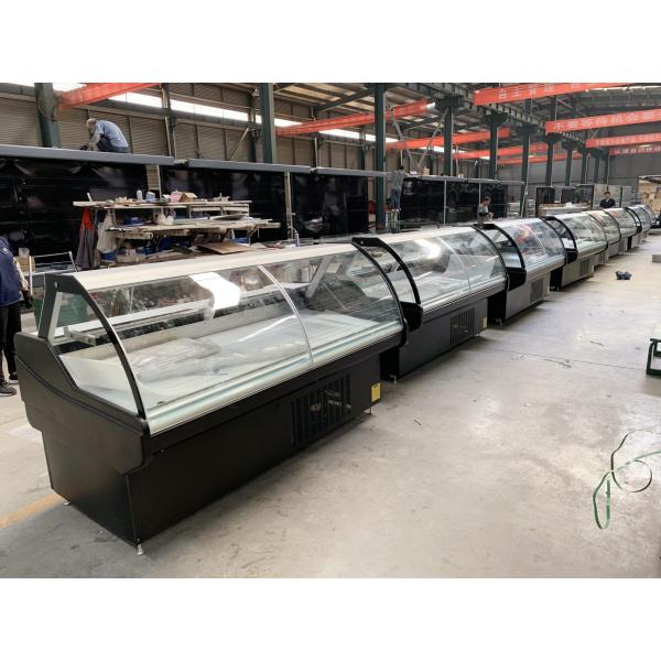 Busy Food Service Deli Display Refrigerator For Food Presentation And Storage