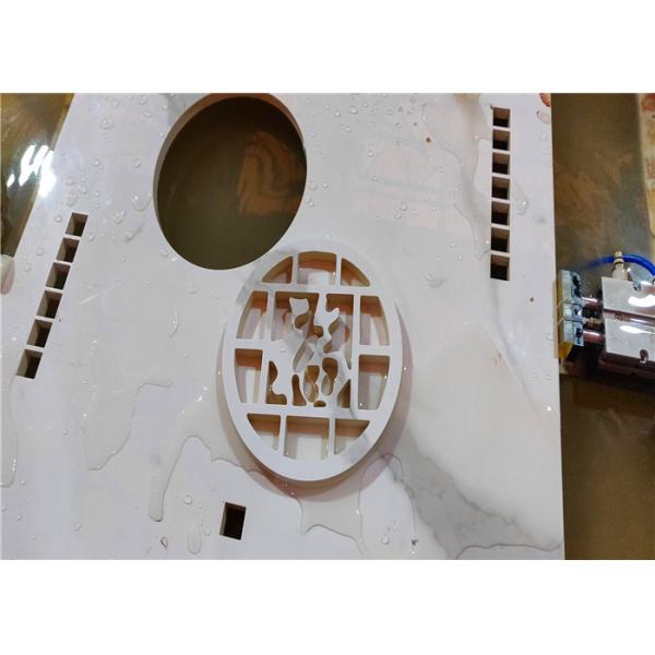 3 AXIS 1500 * 2500 mm water jet cutting machine with 420 mpa intensifier pump water jet cutter