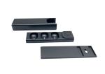 Customized CNC Assembly Accessories Powder Coating Anodizing Slideable Aluminum