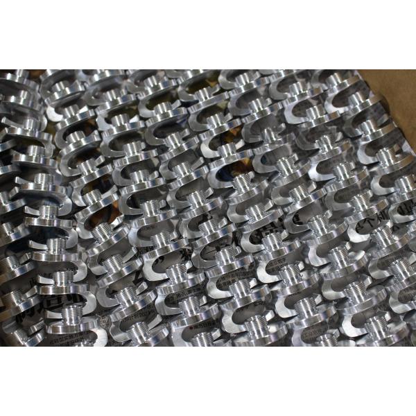Anodizing Silver CNC Precision Machined Components , Aluminium Turned Parts ODM